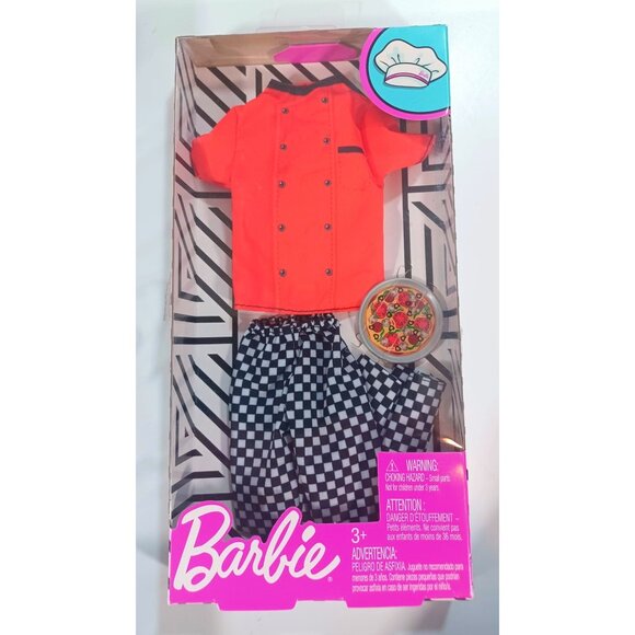 Barbie You Can Be Anything Chef Doll With Bonus Ken Chef Outfit & Access… - Picture 4 of 4
